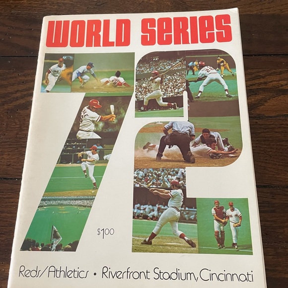 1972 World Series Program- Reds vs. A’s - Picture 1 of 3